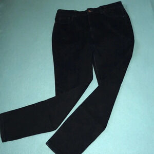 𝅺TINT JEANS The Sculptor deep blue skinny, mid rise, stretchy comfy NEW size 12